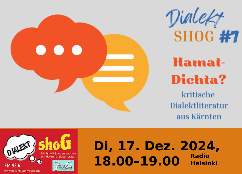 DialektSHOG #7 zum Nachhören